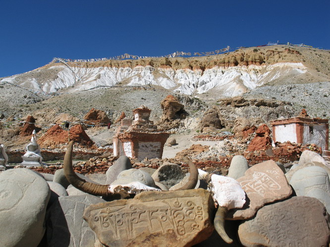 Tirthapura, an ancient site where Guru Rinpoche stayed in Western Tibet.